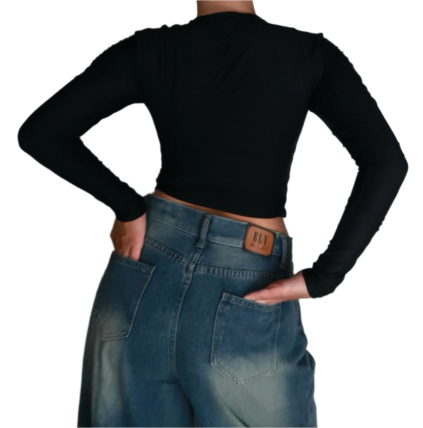 Long sleeve 'Here for the Tailgate' shirt, buttery soft and ultra-thin. Perfect sporty look for game day fun with high-quality material.