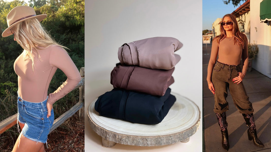 Embrace Fall with ELY the Label’s Basic Long Sleeve Bodysuits