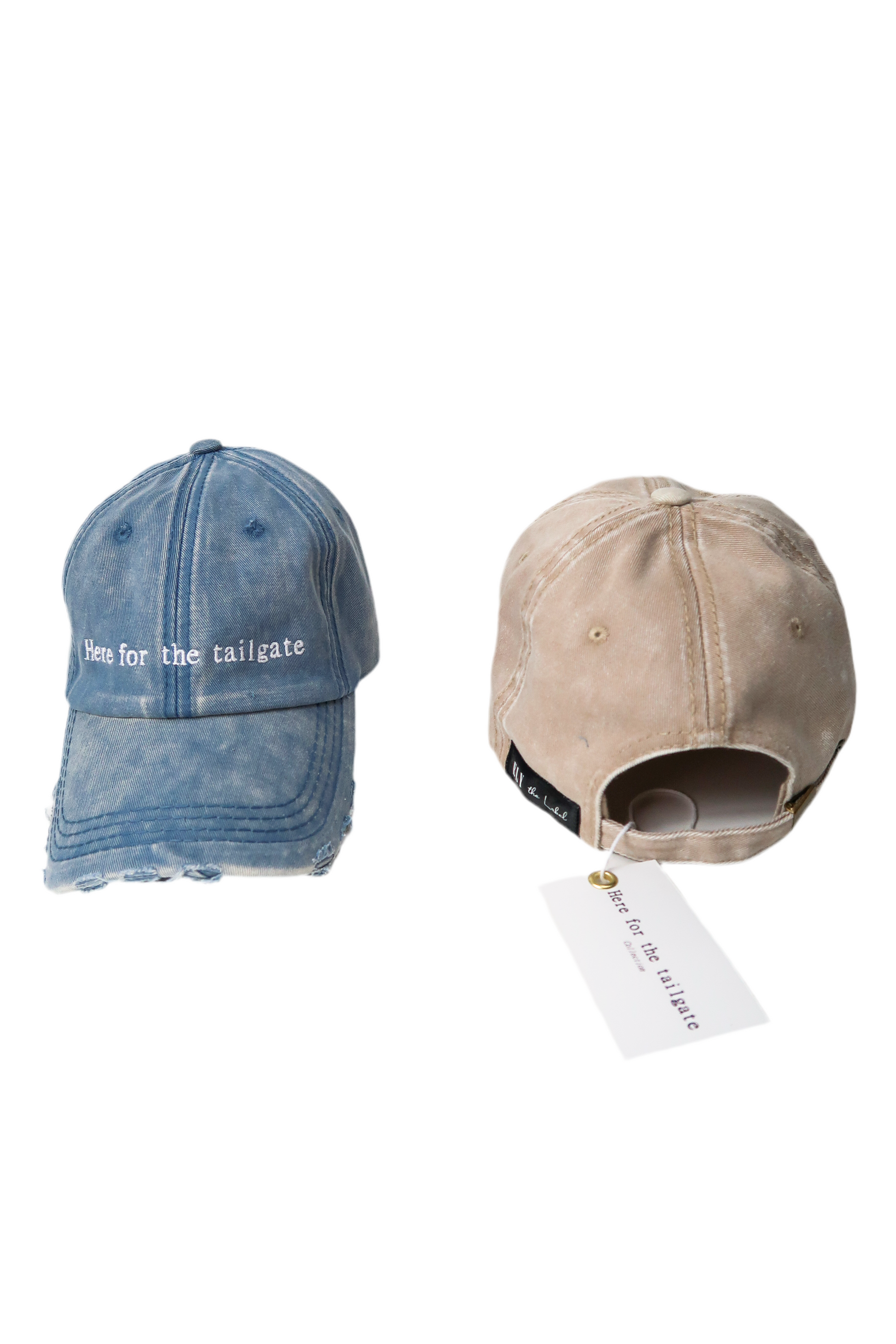 Here for the tailgate collection hats for sports game day outfits